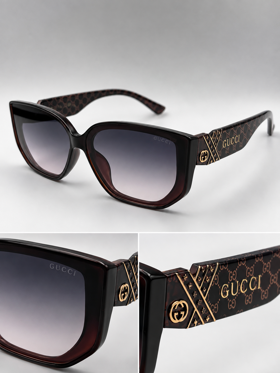 Gucci Brown Gold