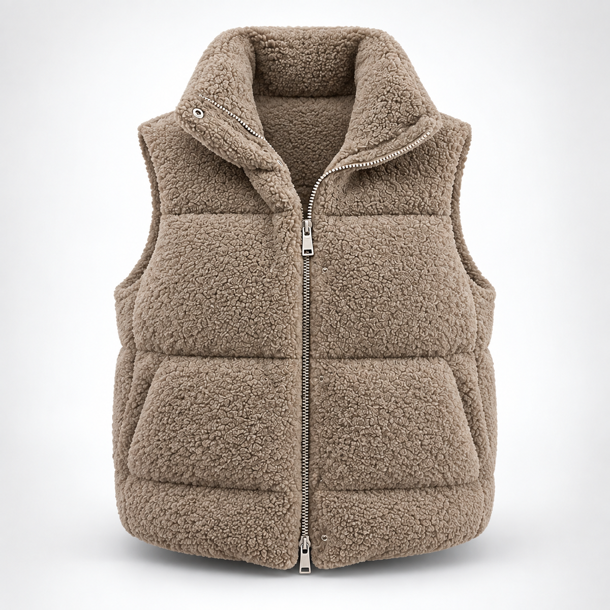 Teddy Sherpa Vest Luxury women