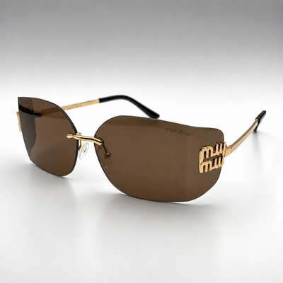 MiuMiu Best Seller Brown Gold
